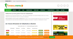 Desktop Screenshot of fussballportal.de